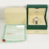 Rolex Datejust 36mm Steel and White Gold 16234 Mother of Pearl Arabic Dial Aug 1999 - View 12