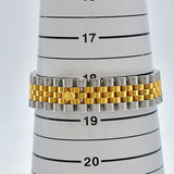 Rolex Datejust 36mm Steel and Yellow Gold 116233 White Roman Dial Oct 2012 - View 10