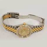 Rolex Datejust 36mm Steel and Yellow Gold 126283RBR Champagne Diamond Dial Jul 2021 - View 7