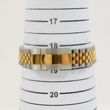 Rolex Datejust 36mm Steel and Yellow Gold 126283RBR Champagne Diamond Dial Jul 2021 - View 9