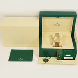 Rolex Datejust 36mm Steel and Yellow Gold 126283RBR Champagne Jubilee Diamond Dial Nov 2021 - View 11