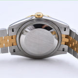 Rolex Datejust 36mm Steel and Yellow Gold 126283RBR Champagne Jubilee Diamond Dial Nov 2021 - View 7