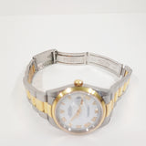 Rolex Datejust 36mm Steel and Yellow Gold 16203 White Roman Dial Oct 2003 - View 6