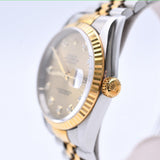 Rolex Datejust 36mm Steel and Yellow Gold 16233G Champagne Diamond Dial Dec 1995 - View 4