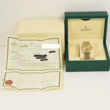 Rolex Datejust 36mm Steel and Yellow Gold 16233 Champagne Dial Sep 1999 - View 12