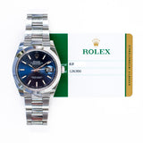 Rolex Datejust 41mm 126300 Blue Dial Nov 2018