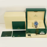 Rolex Datejust 41mm 126300 Blue Roman Dial Dec 2023 - View 11