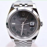 Rolex Datejust 41mm 126300 Green Dial Jan 2026 - View 3