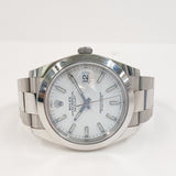 Rolex Datejust 41mm 126300 White Dial Jun 2020 - View 3