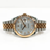 Rolex Datejust 41mm 126331NG MOP Diamond Dial May 2021