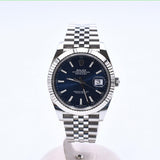 Rolex Datejust 41mm 126334 Blue Dial Dec 2022 - View 1