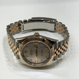 Rolex Datejust 41mm Steel and Everose Gold 126331 Sundust Diamond Dial Aug 2024 - View 4