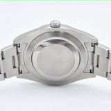 Rolex Datejust 41mm Steel and White Gold 116334G Silver Diamond Dial Sep 2010 - View 7