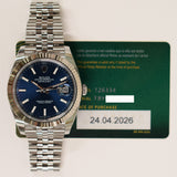Rolex Datejust 41mm Steel and White Gold 126334 Blue Dial Apr 2026 - View 2