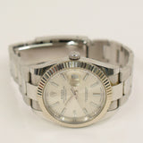 Rolex Datejust 41mm Steel and White Gold 126334 Silver Dial Dec 2017 - View 3