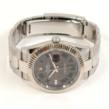 Rolex Datejust 41mm Steel and White Gold 126334 Wimbledon Dial Jun 2022 - View 3