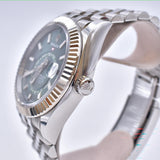 Rolex Datejust 41mm Steel and White Gold 336934 Green Dial Feb 2026 - View 4
