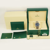 Rolex Datejust 41mm Steel and Yellow Gold 126334G Blue Diamond Dial Aug 2020 - View 11