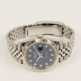 Rolex Datejust 41mm Steel and Yellow Gold 126334G Blue Diamond Dial Aug 2020 - View 3