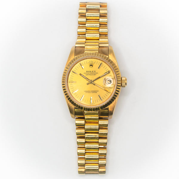 Rolex Datejust 68278 Champagne Dial Nov 1984