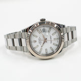 Rolex Datejust II 116334 White Dial Dec 2009