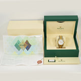 Rolex Datejust Turn-O-Graph 36mm Steel and Yellow Gold 116263 White Dial - View 13