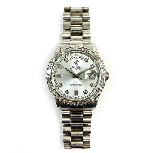 【2024春夏新色】 Dial Blue Ice 118206 Day-Date Rolex Jun CHRONONATION – 2007 邦楽