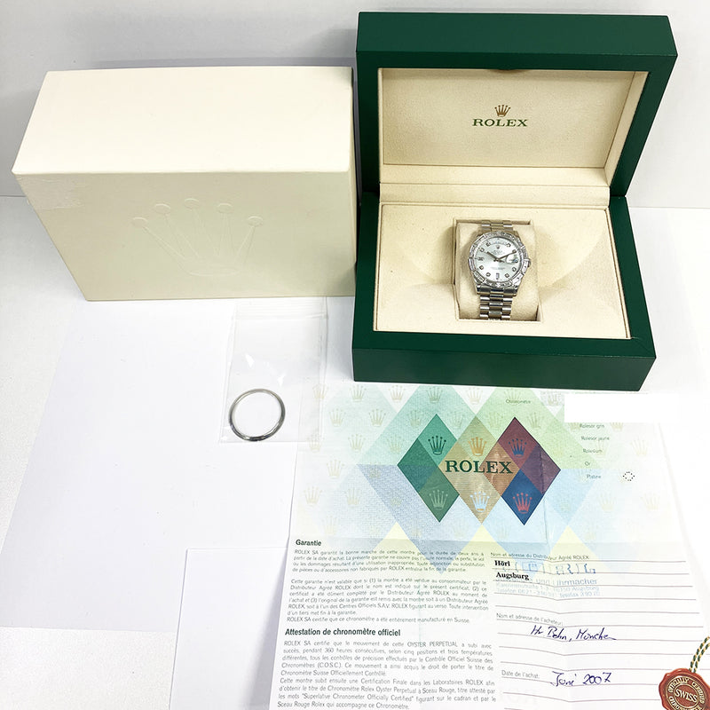 Rolex Day-Date 118206 Ice Blue Dial Jun 2007