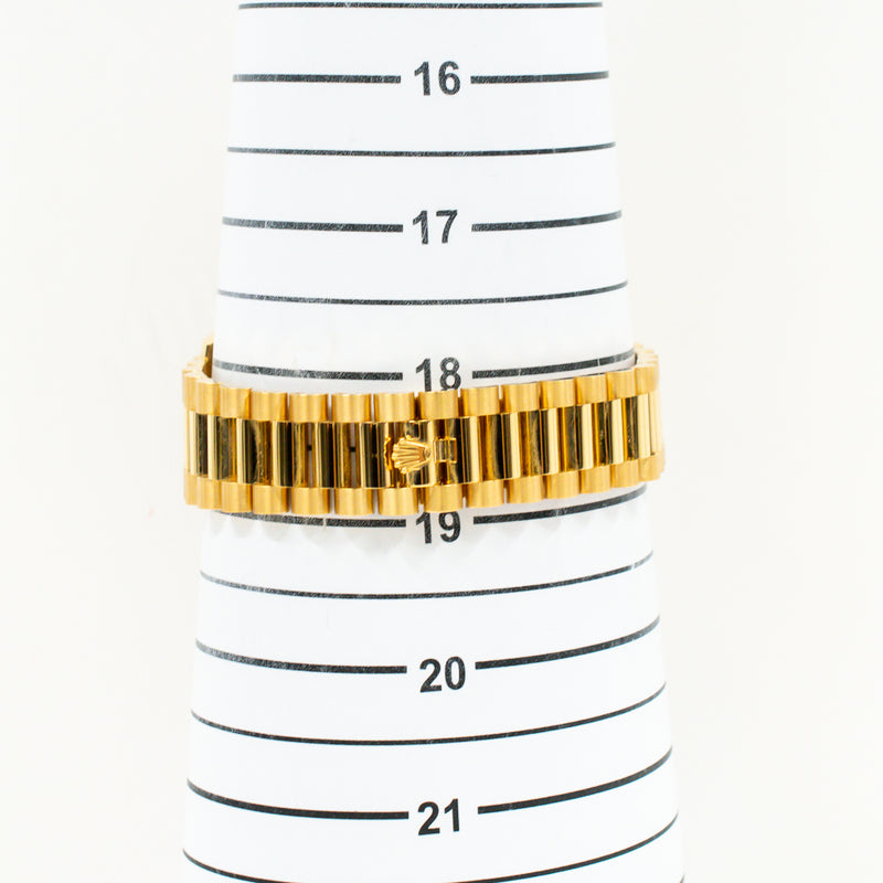 Rolex Day-Date 128238A Green Diamond Dial Aug 2023