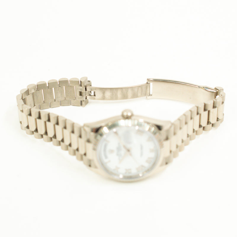 Rolex Day-Date 128239 White Roman Dial Sep 2021