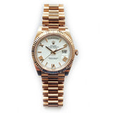 Rolex Day-Date 228235 White Roman Dial Mar 2018