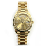Rolex Day-Date 228238 Champagne Diamond Dial Sep 2017
