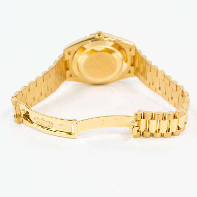 Rolex Day-Date 228238 Green Ombre Roman Dial Aug 2025