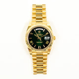 Rolex Day-Date 228238 Green Ombre Roman Dial Jul 2025