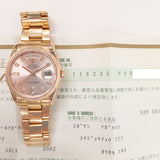 Rolex Day-Date 36 118235A Pink Diamond Dial Jul 2002