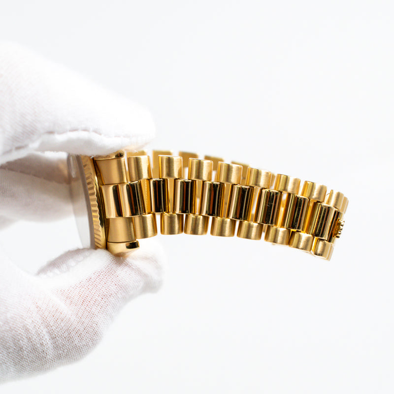 Rolex Day-Date 36mm 118238NG Champagne Jubilee Diamond Dial Jun 2013