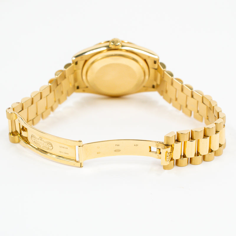 Rolex Day-Date 36mm 118238NG Champagne Jubilee Diamond Dial Jun 2013