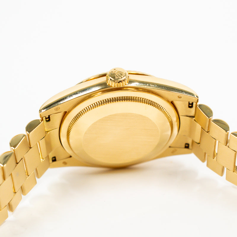 Rolex Day-Date 36mm 118238NG Champagne Jubilee Diamond Dial Jun 2013