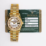 Rolex Day-Date 36mm 118238NMR MOP Pave and Rubies Dial Dec 2008