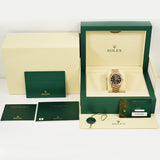 Rolex Day-Date 36mm Rose Gold 128235 Brown Ombre Diamond Dial Aug 2023 - View 11