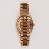 Rolex Day-Date 36mm Rose Gold 128235 Brown Ombre Diamond Dial Aug 2023 - View 8