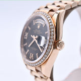 Rolex Day-Date 36mm Rose Gold 128345RBR Eisenkiesel Diamond Dial Nov 2021 - View 5