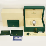 Rolex Day-Date 36mm White Gold 128349RBR White Roman Dial Apr 2025 - View 11