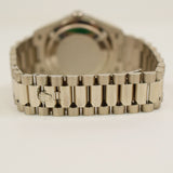 Rolex Day-Date 36mm White Gold 128349RBR White Roman Dial Apr 2025 - View 4