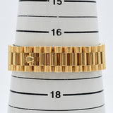 Rolex Day-Date 36mm Yellow Gold 118238MR Champagne Myriad Roman Dial Jan 2011 - View 10