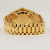 Rolex Day-Date 36mm Yellow Gold 128238A Champagne Diamond Dial Jan 2021 - View 4