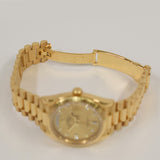 Rolex Day-Date 36mm Yellow Gold 128238A Champagne Diamond Dial Jan 2021 - View 7