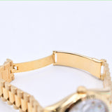 Rolex Day-Date 36mm Yellow Gold 128238NA Mother-of-Pearl Diamond Dial Apr 2024 - View 5