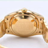 Rolex Day-Date 36mm Yellow Gold 128238NA Mother-of-Pearl Diamond Dial Apr 2024 - View 7