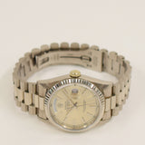 Rolex Day-Date 36mm Yellow Gold 18239 Silver Dial Jun 1993 - View 3
